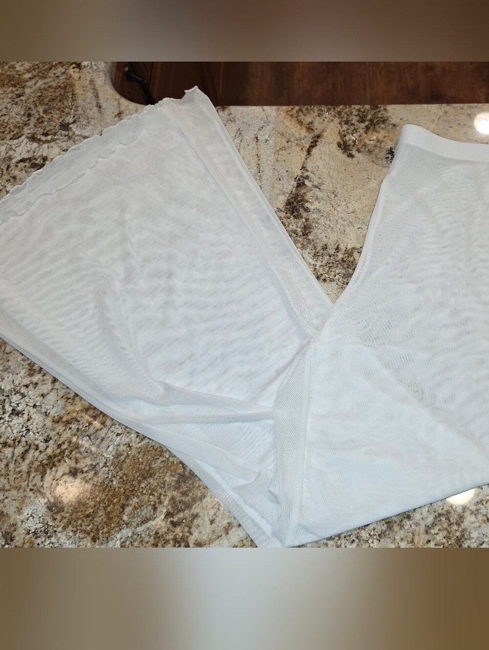 Target White Sheer Mesh Women's Swim Coverup Pants